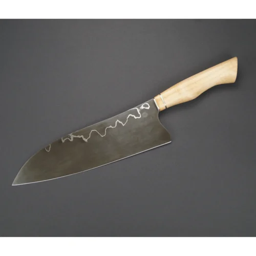 Chefmesser O1 Damast und Nickel