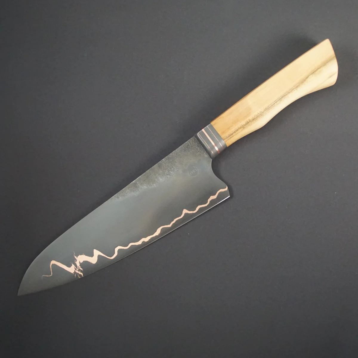 Handgeschmiedetes CuMai Chefmesser