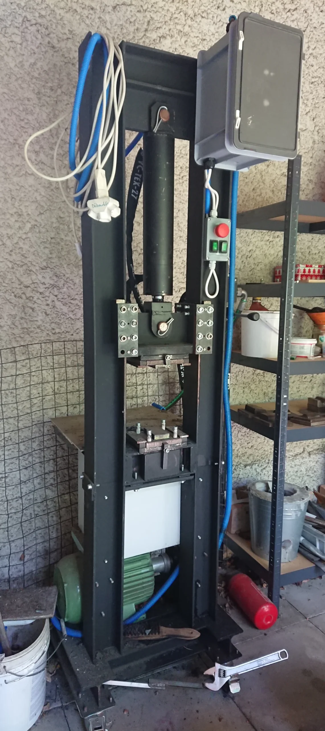 Hydraulische Schmiedepresse