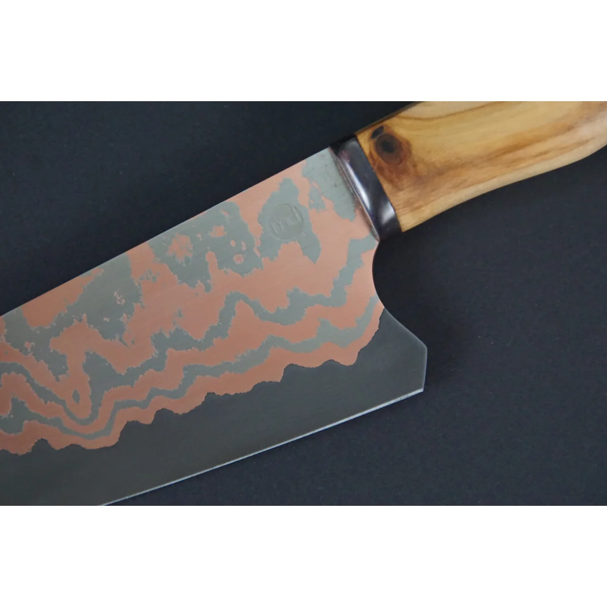 Kupferdamast Küchenmesser