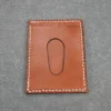 Leder Kartenetui Wallet Blankleder vegetabil handgenähte