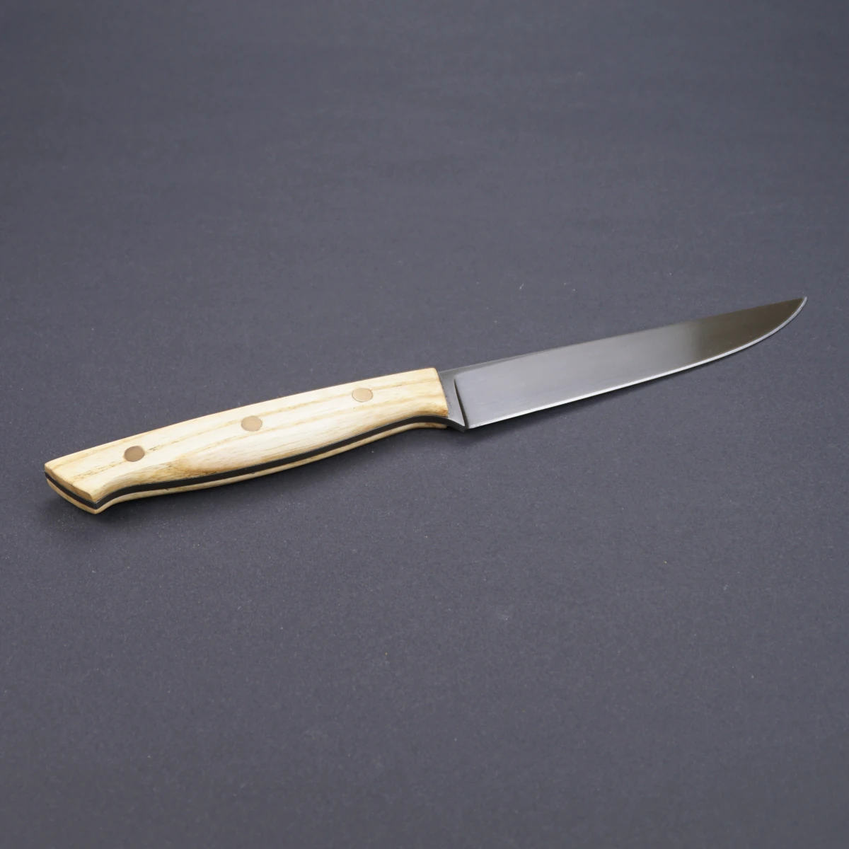 Rüstmesser Federstahl handgeschmiedet