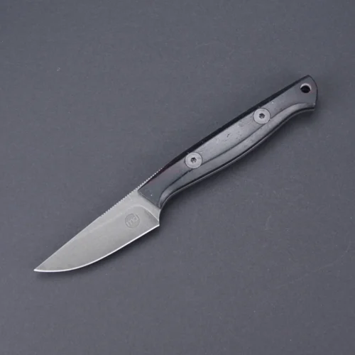 EDC Messer Wolldeckenmicarta Griff stone wash