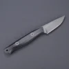 Handgefertigtes EDC Messer Wolldeckenmicarta Griff stone wash