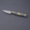 EDC Messer Papiermicarta Griff schwarz geätzt