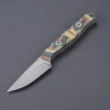 Handgefertigtes EDC Messer Papiermicarta Griff Stone Wash