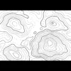 Druckvorlage mit Topo Map Muster