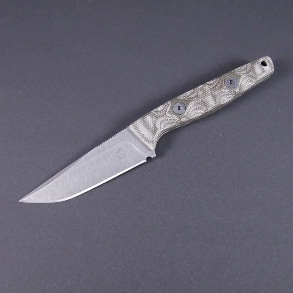 EDC Messer handgefertigt O1 Stahl №30-P1 Micarta Griff